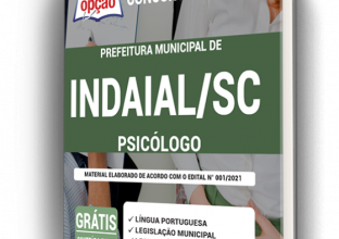 Apostila Prefeitura de Indaial – SC – Psicólogo