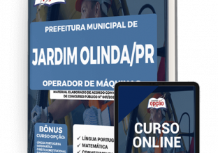 Apostila Prefeitura de Jardim Olinda – PR – Operador de Máquinas