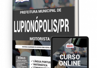 Apostila Prefeitura de Lupionópolis – PR – Motorista