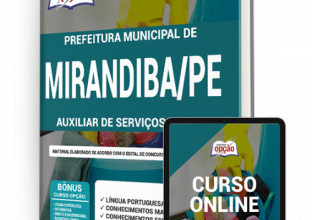 Apostila Prefeitura de Mirandiba – PE – Auxiliar de Serviços Gerais