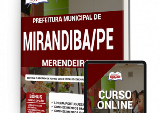 Apostila Prefeitura de Mirandiba – PE – Merendeira