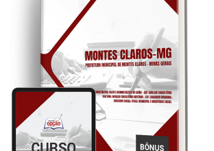 Apostila Prefeitura de Montes Claros - MG 2024 - Comum Nível Médio