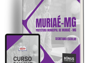Apostila Prefeitura de Muriaé - MG 2024 - Secretario Escolar