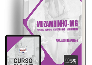 Apostila Prefeitura de Muzambinho – MG 2024 – Auxiliar de Professor