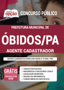 Apostila Prefeitura de Óbidos – PA – Agente Cadastrador