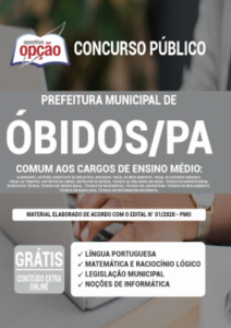 Apostila Prefeitura de Óbidos – PA – Comum aos Cargos de Ensino Médio