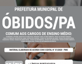 Apostila Prefeitura de Óbidos – PA – Comum aos Cargos de Ensino Médio