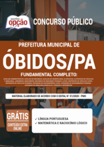 Apostila Prefeitura de Óbidos – PA – Fundamental Completo