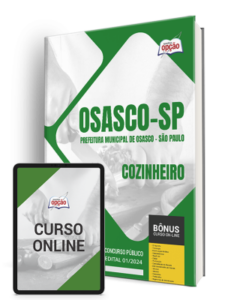 Apostila Prefeitura de Osasco – SP 2024 – Cozinheiro