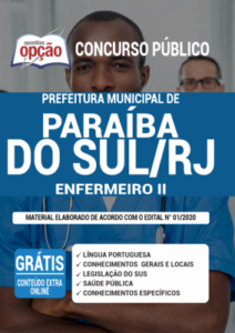 Apostila Prefeitura de Paraíba do Sul – RJ – Enfermeiro II