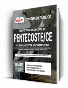 Apostila Prefeitura de Pentecoste – CE – Comum Fundamental Incompleto