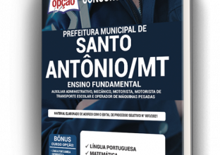 Apostila Prefeitura de Santo Antônio do Leste – MT – Ensino Fundamental