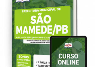 Apostila Prefeitura de São Mamede – PB – Auxiliar de Serviços Gerais e Jardineiro/Podador