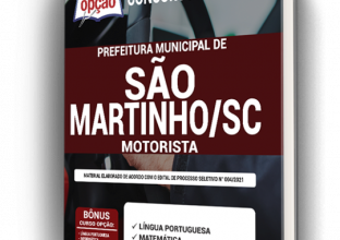 Apostila Prefeitura de São Martinho – SC – Motorista