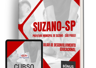 Apostila Prefeitura de Suzano - SP 2024 - Auxiliar de Desenvolvimento Educacional