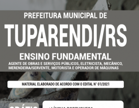 Apostila Prefeitura de Tuparendi – RS – Ensino Fundamental