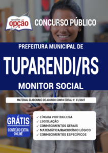 Apostila Prefeitura de Tuparendi – RS – Monitor Social