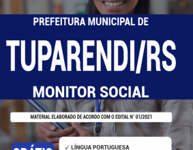 Apostila Prefeitura de Tuparendi – RS – Monitor Social