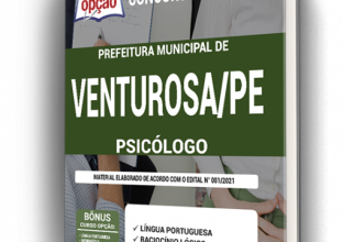 Apostila Prefeitura de Venturosa – PE – Psicólogo