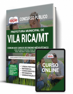 Apostila Prefeitura de Vila Rica – MT – Comum aos Cargos de Ensino Médio/Técnico