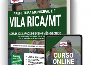 Apostila Prefeitura de Vila Rica – MT – Comum aos Cargos de Ensino Médio/Técnico