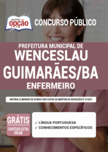 Apostila Prefeitura de Wenceslau Guimarães – BA – Enfermeiro