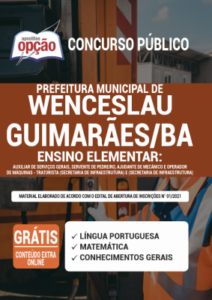 Apostila Prefeitura de Wenceslau Guimarães – BA – Ensino Elementar