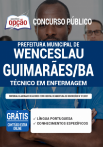 Apostila Prefeitura de Wenceslau Guimarães – BA – Técnico em Enfermagem