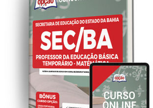 Apostila SEC-BA – Professor da Educação Básica Temporário – Matemática