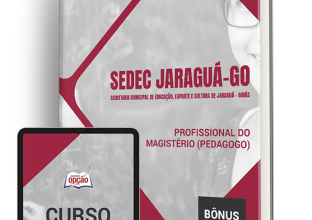 Apostila SEDEC Jaraguá – GO 2024 – Profissional do Magistério (Pedagogo)