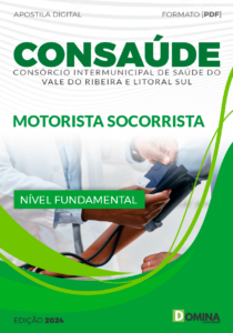 Apostila Seletivo CONSAÚDE 2024 Motorista Socorrista