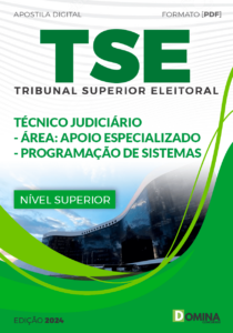 Apostila TSE 2024 Técnico Judiciário Programação de Sistemas