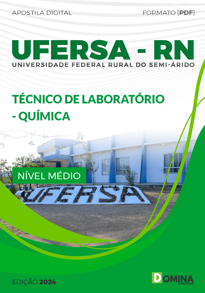Apostila UFERSA RN 2024 Técnico de Laboratório Química Apostila UFERSA RN 2024 Técnico de Laboratório Química