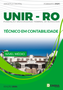 Apostila UNIR RO 2024 Técnico em Contabilidade