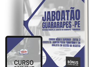 Apostila Prefeitura de Jaboatão dos Guararapes – PE 2024 – Comum Médio e Superior – Edital 3