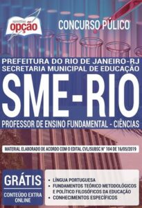 Apostila Concurso SME RIO – PROFESSOR DE ENSINO FUNDAMENTAL – CIÊNCIAS