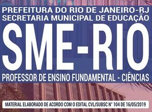 Apostila Concurso SME RIO – PROFESSOR DE ENSINO FUNDAMENTAL – CIÊNCIAS