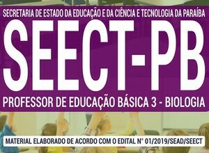 Apostila Concurso SEECT PB – PROFESSOR DE EDUCAÇÃO BÁSICA 3 – BIOLOGIA