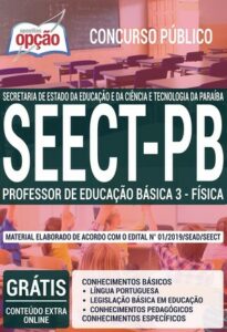 Apostila Concurso SEECT PB – PROFESSOR DE EDUCAÇÃO BÁSICA 3 – FÍSICA