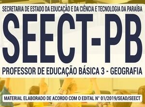 Apostila Concurso SEECT PB – PROFESSOR DE EDUCAÇÃO BÁSICA 3 – GEOGRAFIA