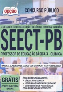 Apostila Concurso SEECT PB – PROFESSOR DE EDUCAÇÃO BÁSICA 3 – QUÍMICA