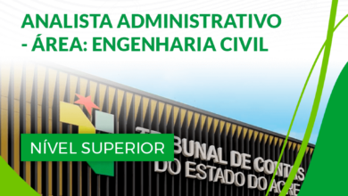 Apostila Analista Administrativo Engenharia Civil TCE AC 2024