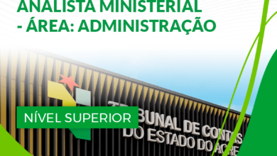 Apostila Analista Ministerial Área Administração TCE AC 2024