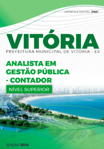 Apostila Analista em Gestão Pública Contador Vitória ES 2024