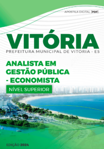 Apostila Analista em Gestão Pública Economista Vitória ES 2024