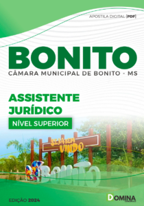 Apostila Assistente Jurídico Câmara Bonito MS 2024