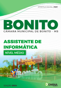 Apostila Assistente de Informática Câmara Bonito MS 2024