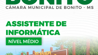 Apostila Assistente de Informática Câmara Bonito MS 2024