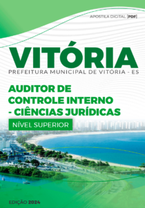 Apostila Auditor Controle Interno Ciências Jurídicas Vitória ES 2024