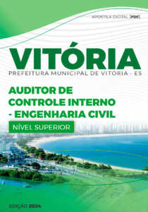 Apostila Auditor Controle Interno Engenharia Civil Vitória ES 2024